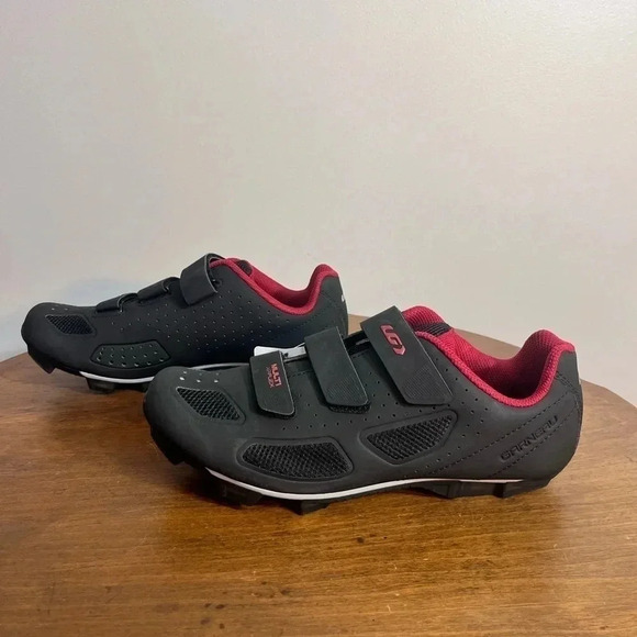 Louis Garneau LG Cycling Shoes Multi Air Flex II Black and Red‎ Sizes 42 main image 6